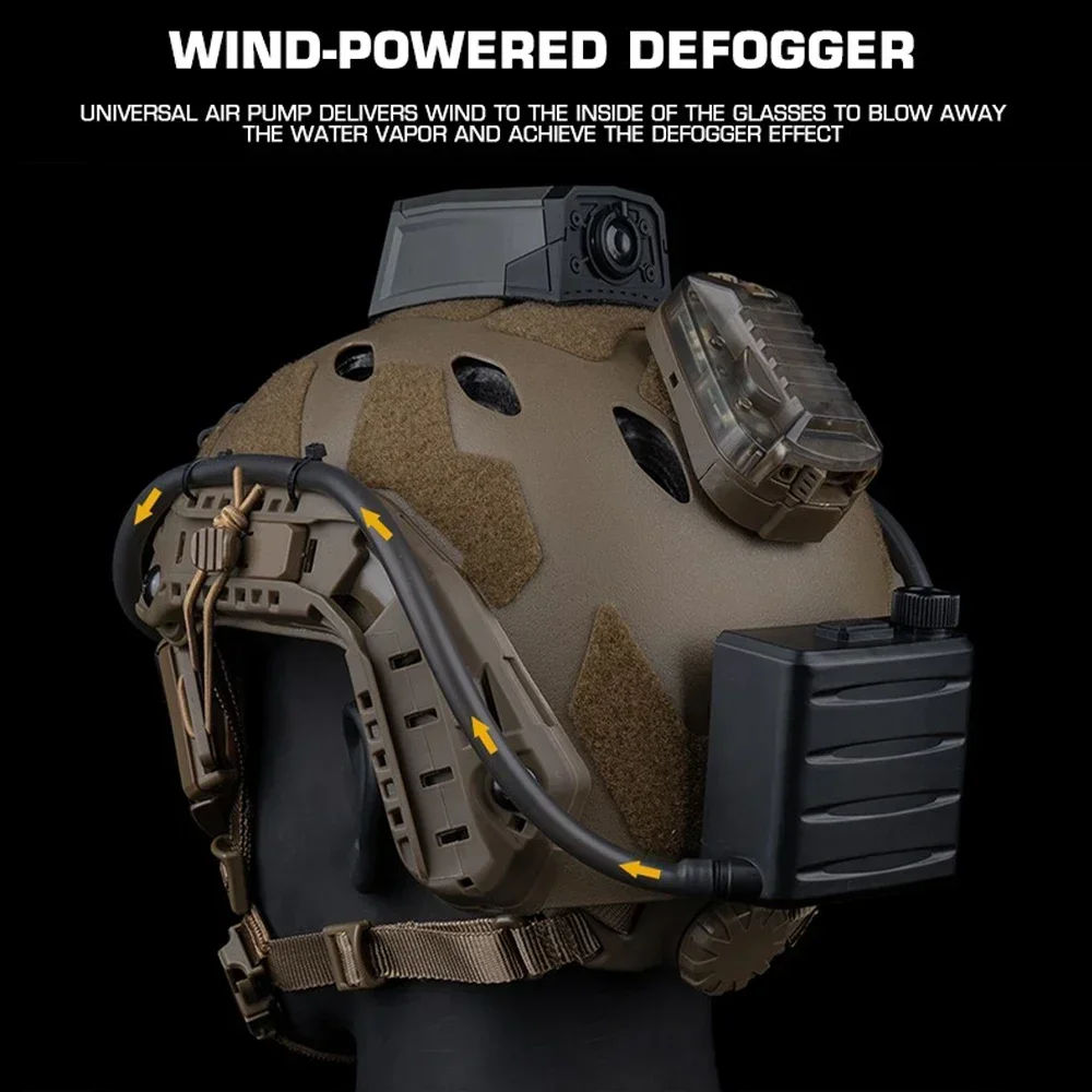 Gafas Airsoft, desempañador, v - Anti Pollution Mask reseña y precio